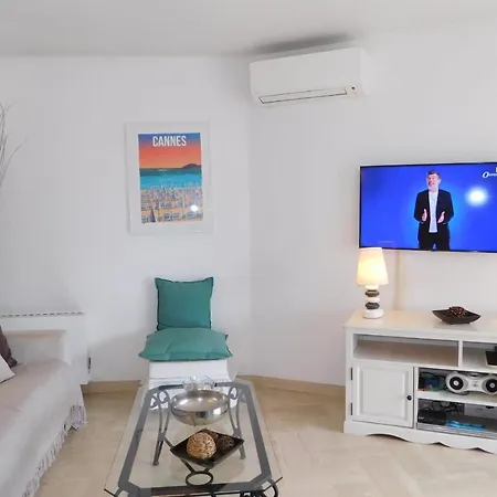 T2 Islette Du Riou M With Swimming Pool Golf View And Private Parking * Mandelieu